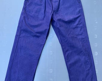 Circa 1960s French Moleskin Pant / Made in France / Deadstock