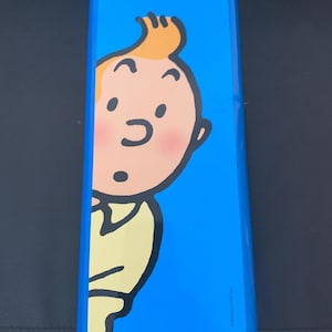 French Tintin biscuit Tin, Limited Edition 2011