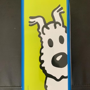 French Tintin biscuit Tin, Snowy, Milou, Limited Edition 2011