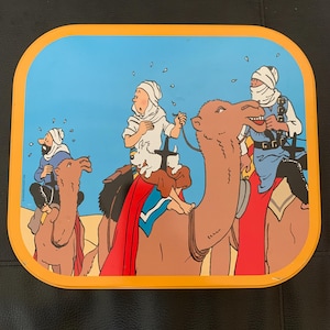 Tintin Collectable Limited edition Biscuit tin from 2010, Crab with the Gold Star