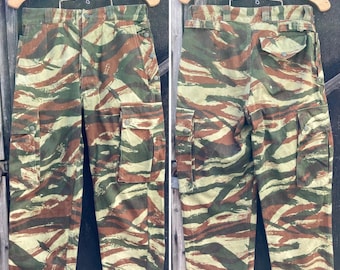 Vintage 1940s French M47 Cargo Pants - Cotton Workwear Trousers