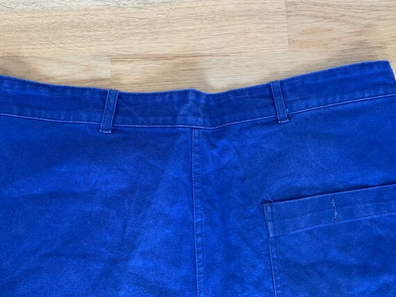 44 inch waist Vintage French Pants 1930s work wear faded