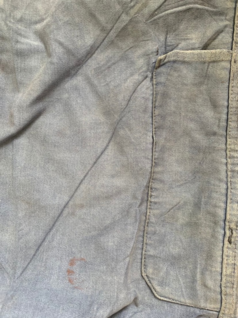 FT6 1950/'s Work-wear trousers Vintage French Pants Size 38 Waist