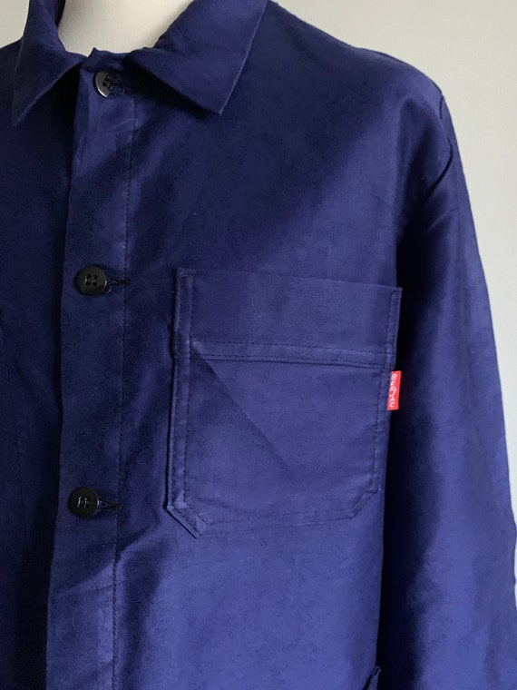 French Work-wear, Size L, Vintage Work Coat, J124