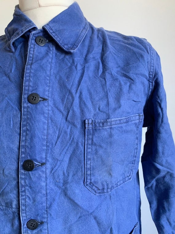 French 1960’s Workwear Jacket, Size L, Vintage Cho