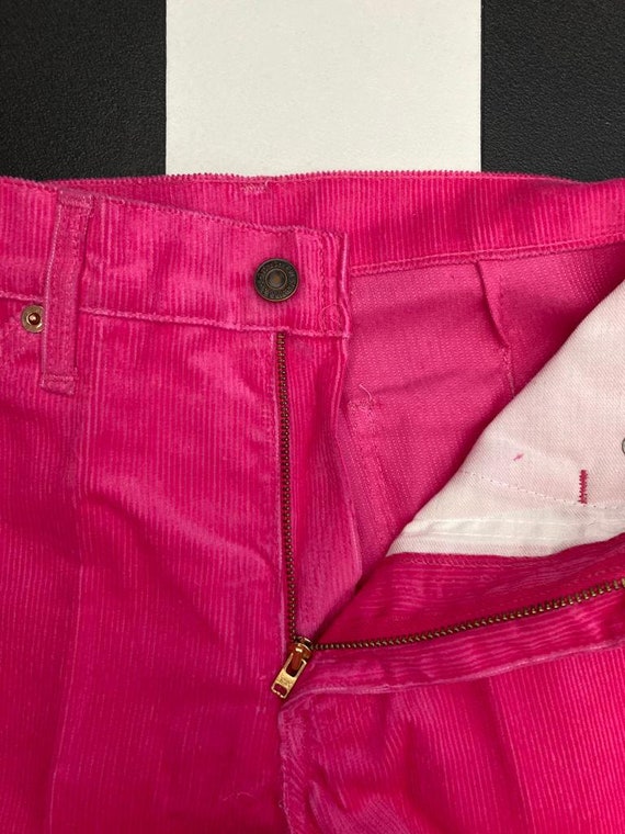 Rare Dead-Stock 1970's, Pink Levi's Corduroy Pant… - image 4