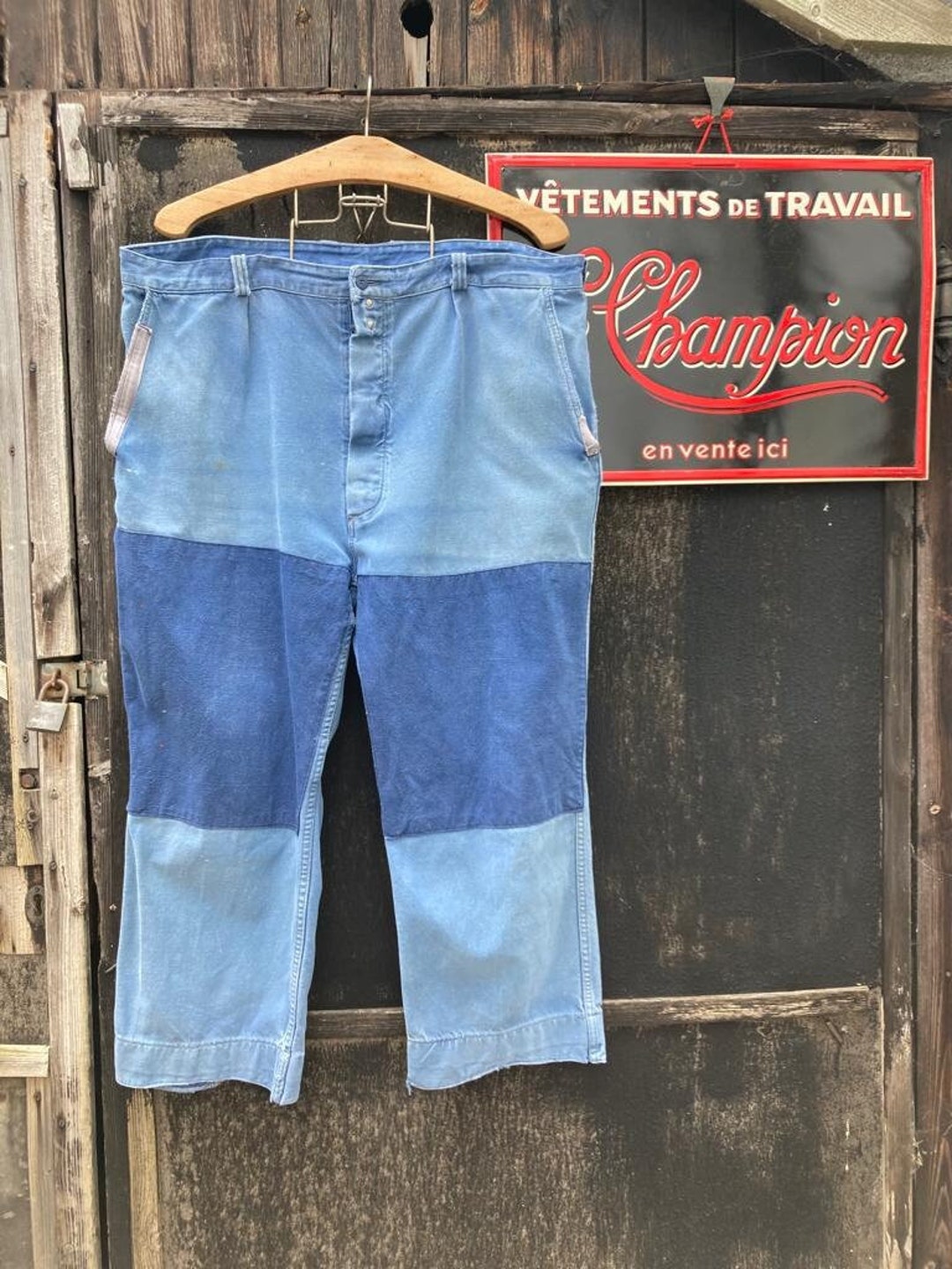 Vintage French Pants, Size L, Waist 40 Vintage French Pants, Size L, Waist 40