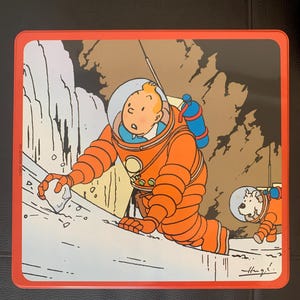 Tintin Collectable Limited Edition Keksdose von 2007, Lunar Adventures