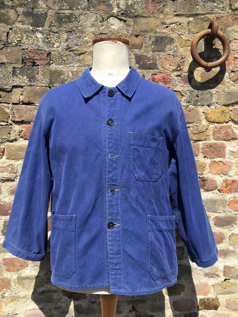 French Workwear Jacket Koneco Size L Vintage Chore-Coat | Etsy