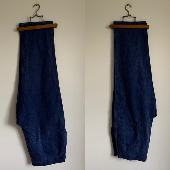 Vintage French workwear trousers , Size W40, LK9