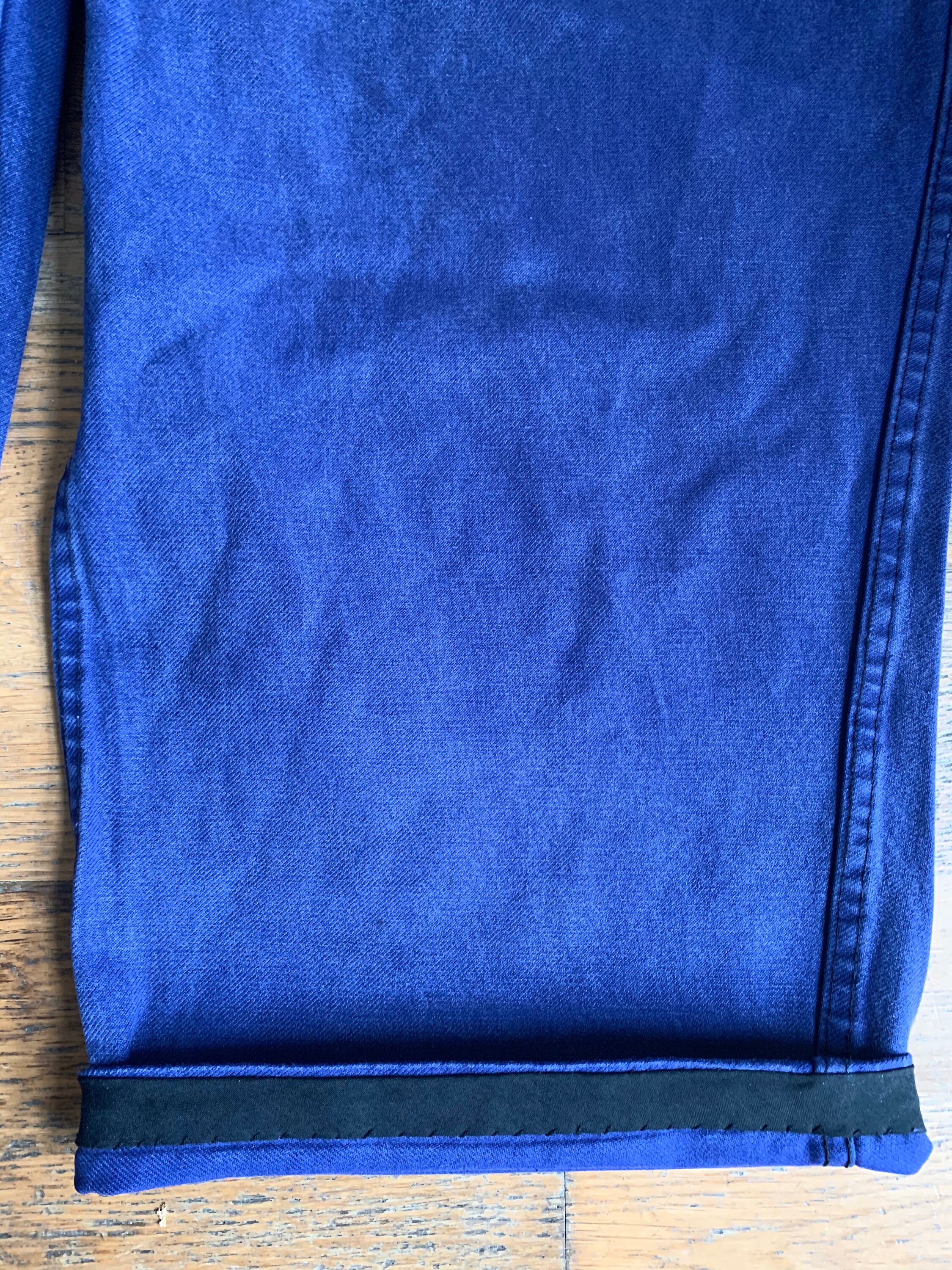 T52. Vintage French Blue Trouser Workwear Size W44 L24 Bleu | Etsy UK