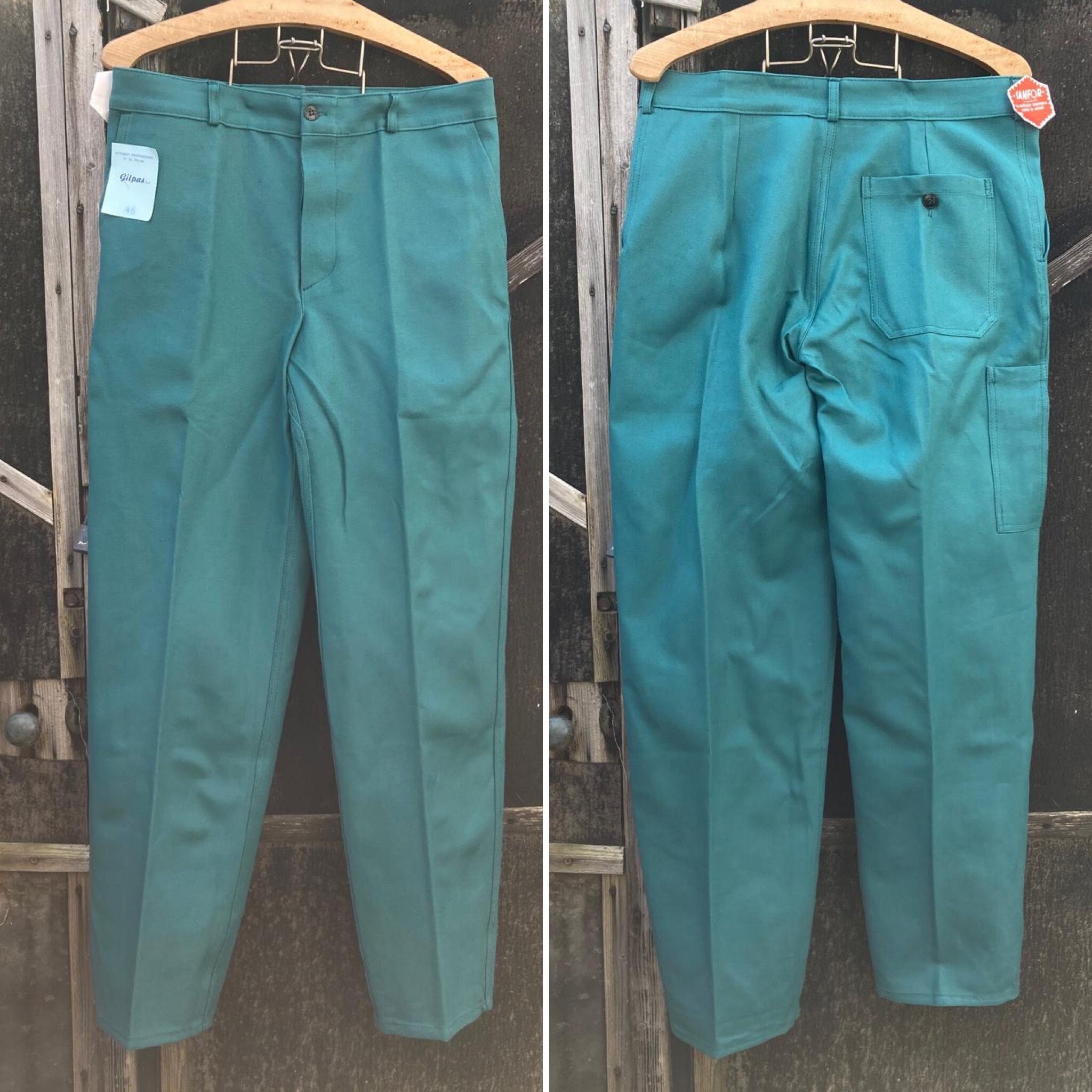 French Railroad Trousers - Etsy