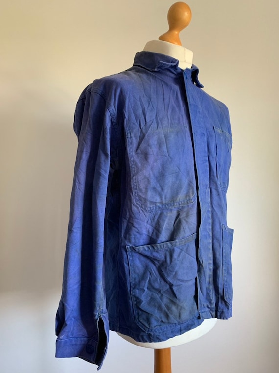 French 1960's Workwear Jacket, Size M, Vintage Cho