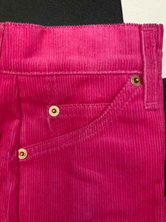 Rare Dead-Stock 1970's, Pink Levi's Corduroy Pant… - image 6