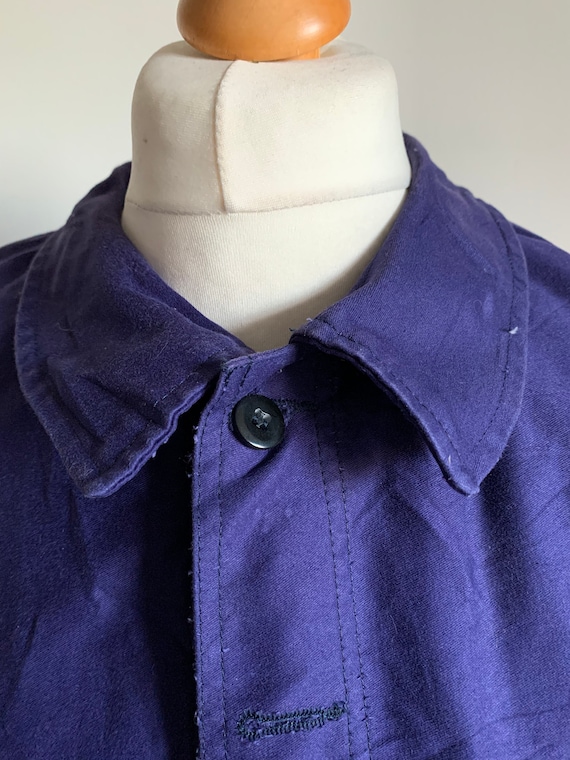 French Workwear, Size L, Vintage 1970's Chore Coat