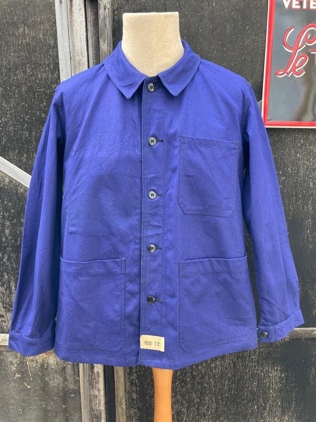 Size Medium/large. Exceptional French DEAD-STOCK with Tags, 1950's Mechanic Jacket, Vintage Chore Coat. J33 - Etsy UK Size Medium/large. Exceptional French DEAD-STOCK with Tags, 1950's Mechanic Jacket, Vintage Chore Coat. J33 - Etsy UK