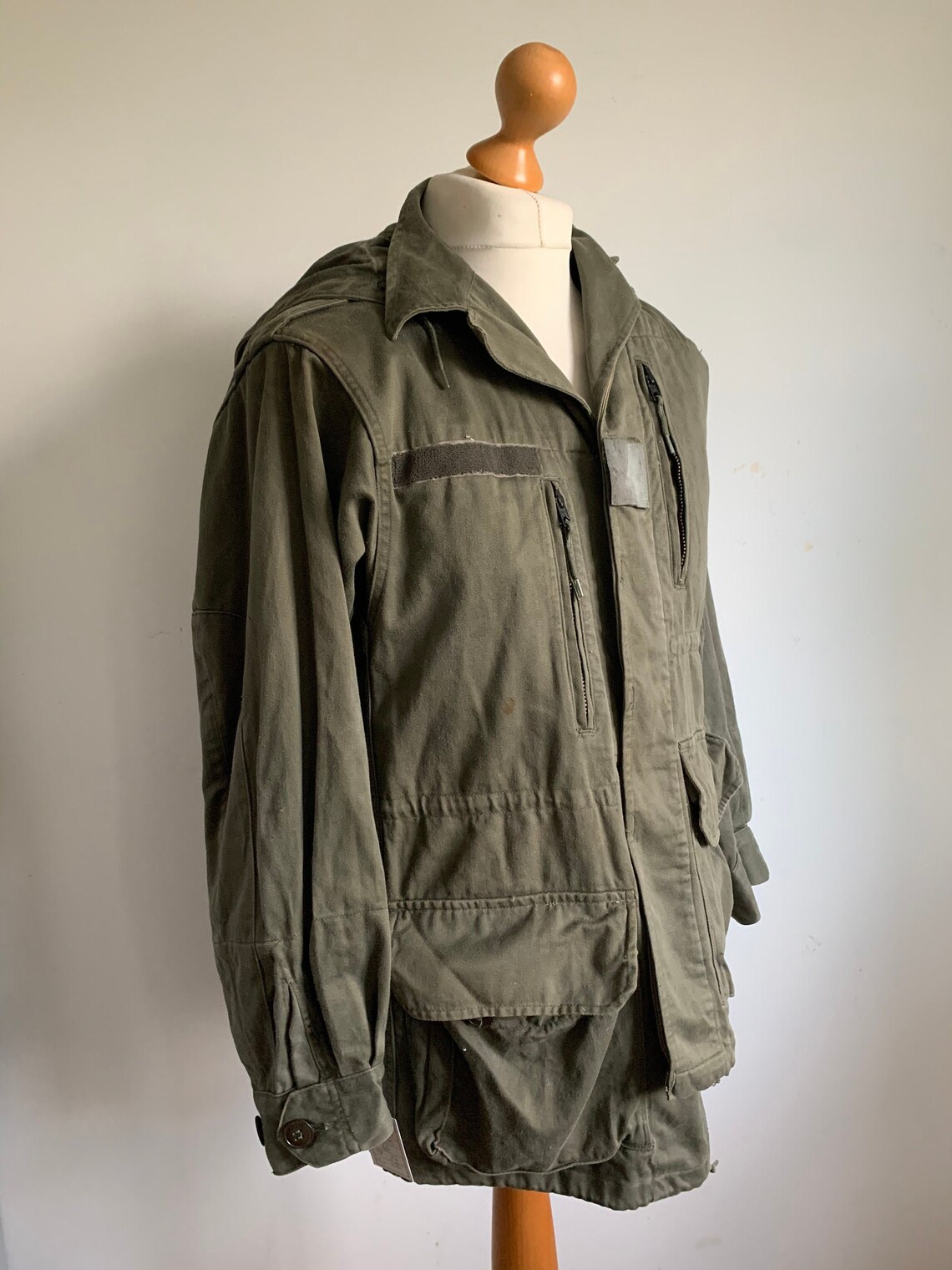 Vintage French Army Field Jacket Size M 1981 JL21 Etsy