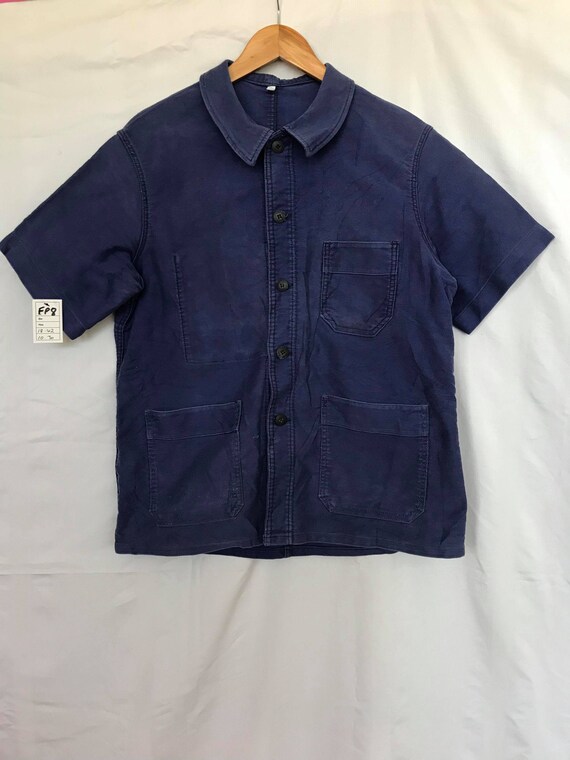 Size M, French Moleskin Workwear Jacket, Vintage C