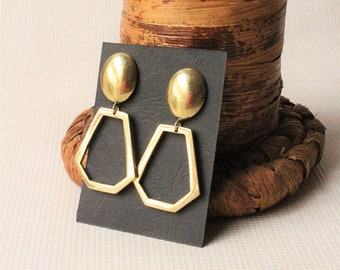 Stud earrings-Women earrings-Africa earrings-Brass earring-stud-Maasai handmade earrings- Gold earrings-Brass earring