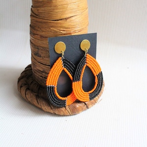 Maasai earrings-Stud earring-Africa earrings-Bead earrings-Kenya earrings-Jewelry for women-Handmade earrings