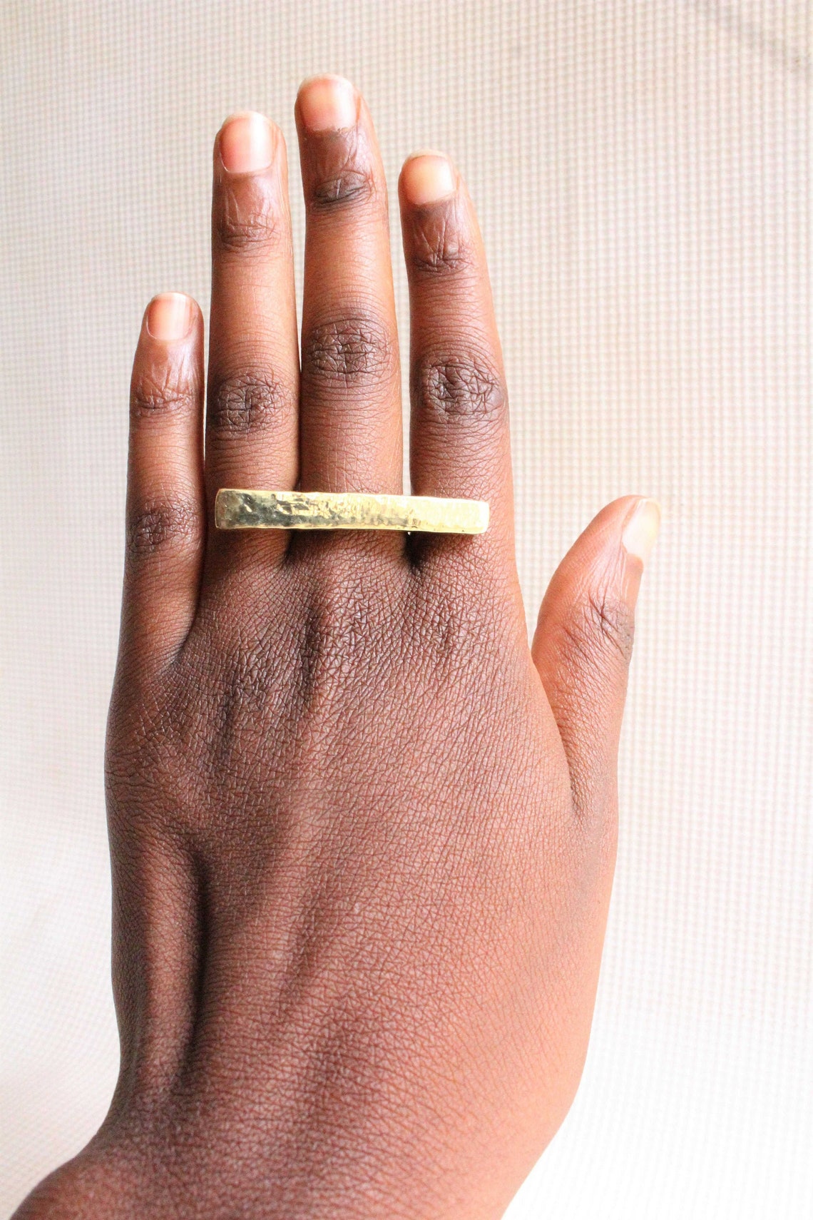 Brass ringAfrican brass ringAfrican jewelryStatement Ring Etsy