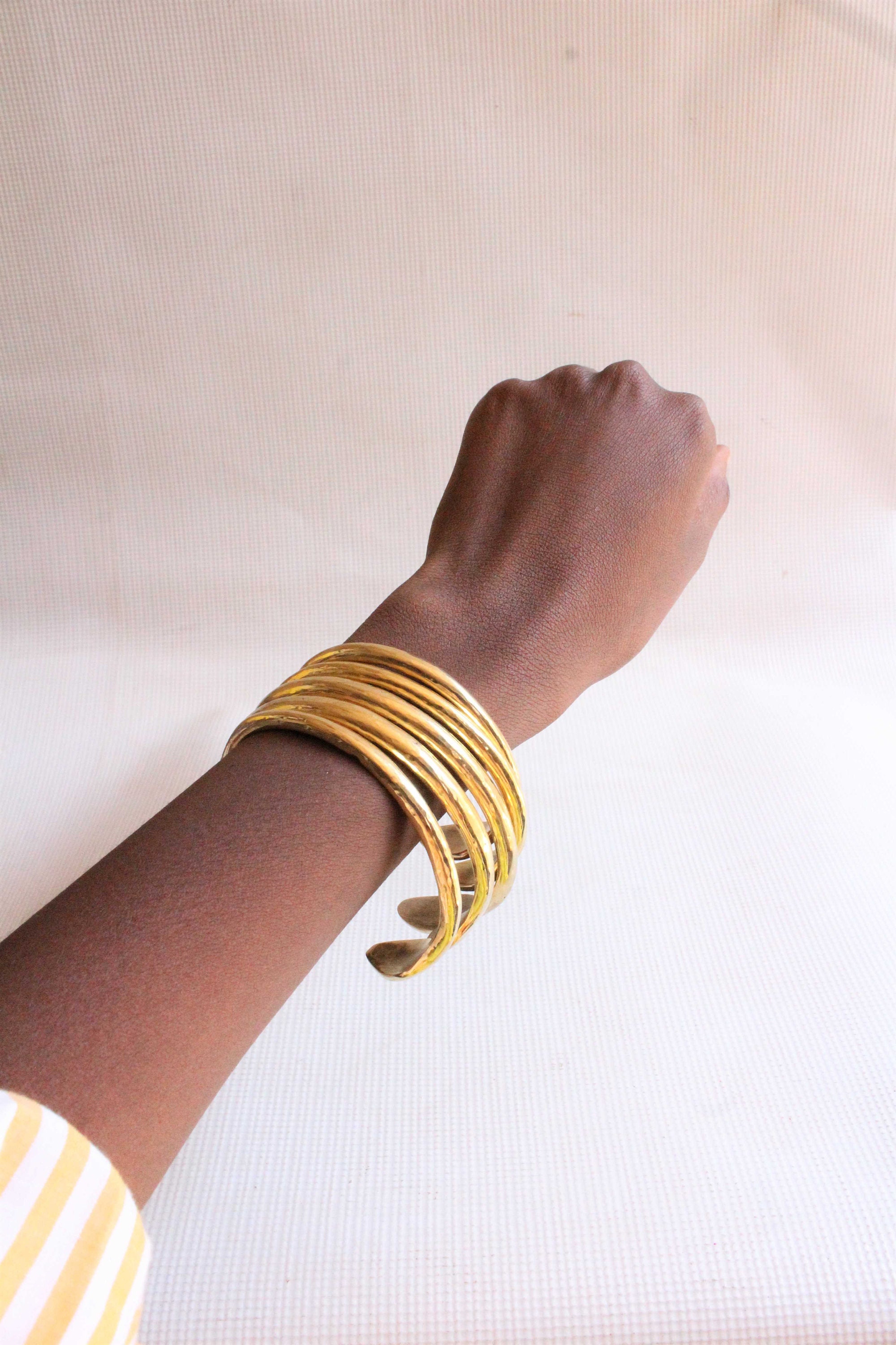 Africa gold braceletAfrica brass braceletAfrican Etsy