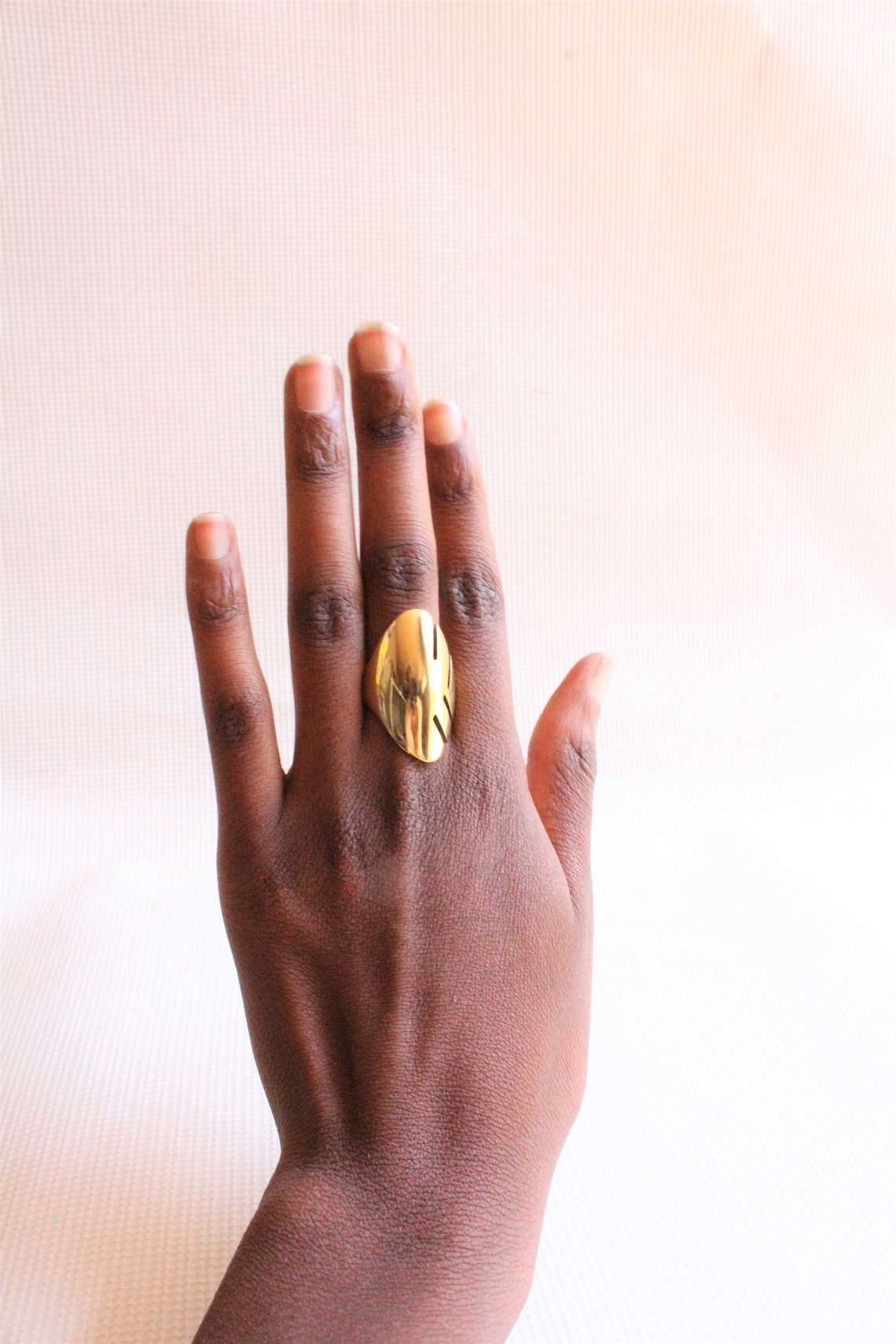 Brass Ringafrican Brass Ringafrican Jewelrystatement Ring Etsy
