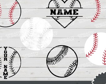 Baseball Svg baseball bundle svg, baseball shirt svg ,name player cut file, Baseball Monogram Svg. Silhouette in png Cameo Cut file eps dxf