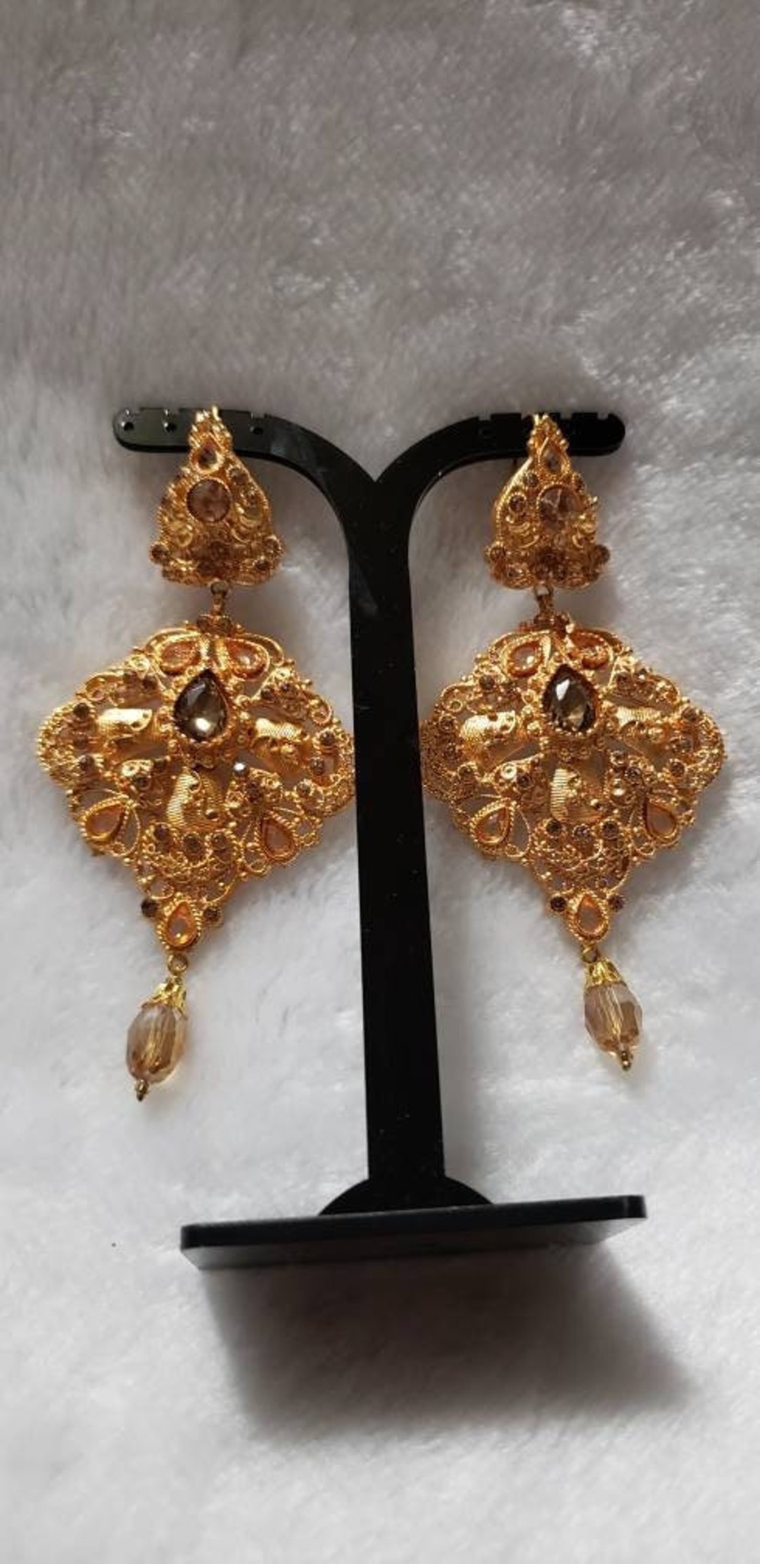 Boucles D'oreilles Bijoux Pakistanais - Neuves Avec étiquettes, Pour Femme