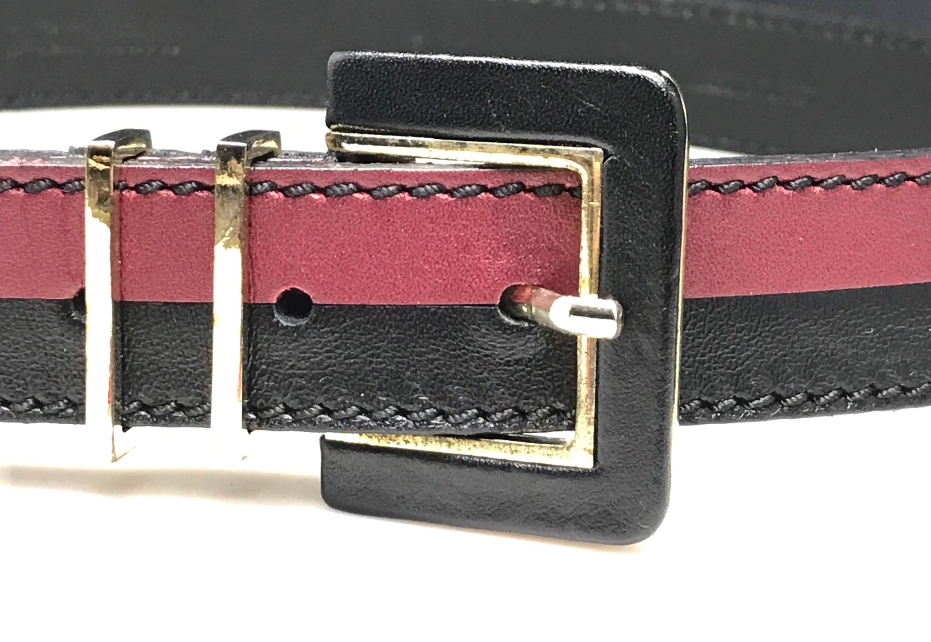 L.K.Bennett Womans Belt Black Embossed Leather Belt with Buckle The Best Leather Belts You Could Ever Invest In | Who What Wear main image 3