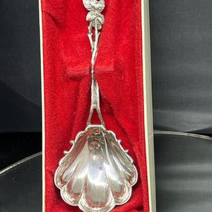 Vintage Hildesheim spoon 835 Christoph Widmann rose