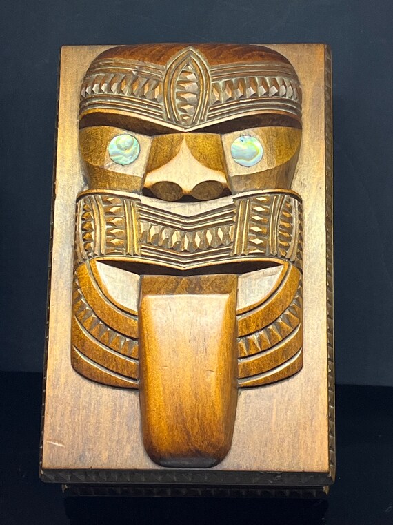 家具 1980s Vintage TIKI Hawaiian Carving CarvedPalmTiki1.jpg?v=