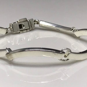 スターリングシルバーブレスレットリンクヴィンテージ - Etsy 日本
