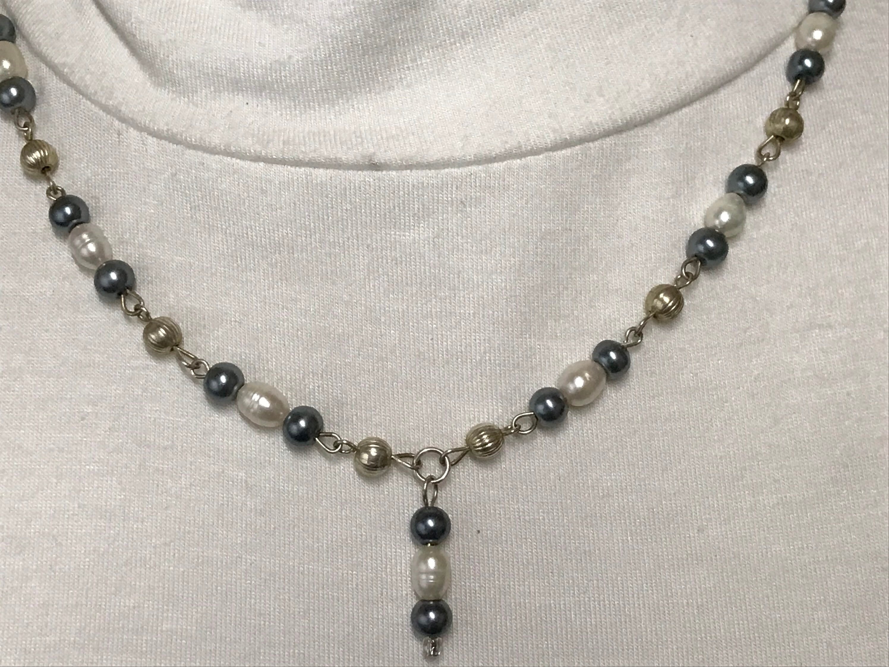 ■ENGBROX■ jane ribbon pearl necklace set EBNL23074 jane ribbon pearl necklace set - ENGBROX | 60% - Asian