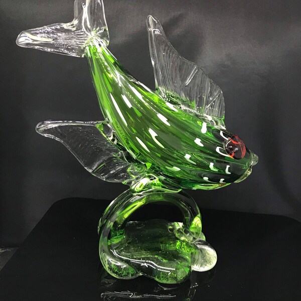 Murano Glass Fish Etsy UK