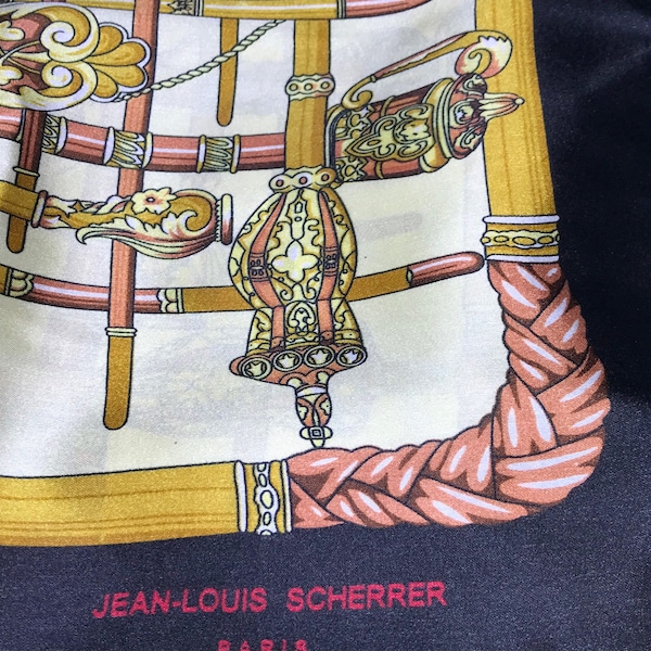 Jean Louis Scherrer Vintage Schal Paris Movitex