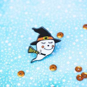 Süßer Geist Pin für Halloween, Glow in the Dark