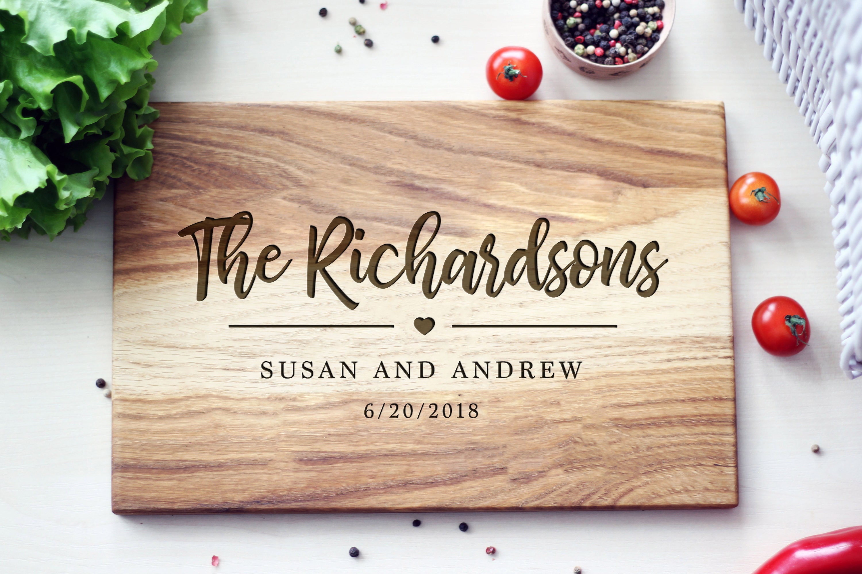 Personalized Cutting Board Wedding Gift Ideas Unique Wedding Etsy