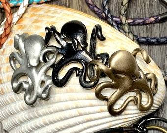 Zinn Oktopus Schlüsselanhänger : Maritimer Taschenanhänger, Ozean Geschenk