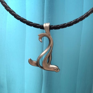 Sea Life Jewelry, SeaLion Necklace: Layer Nautical Ocean Pendant