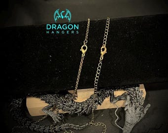 Antike Bronze Rolo Halskette Kette und Twist / Verlängerung Design: Benutzerdefinierte Länge Anhänger Kette