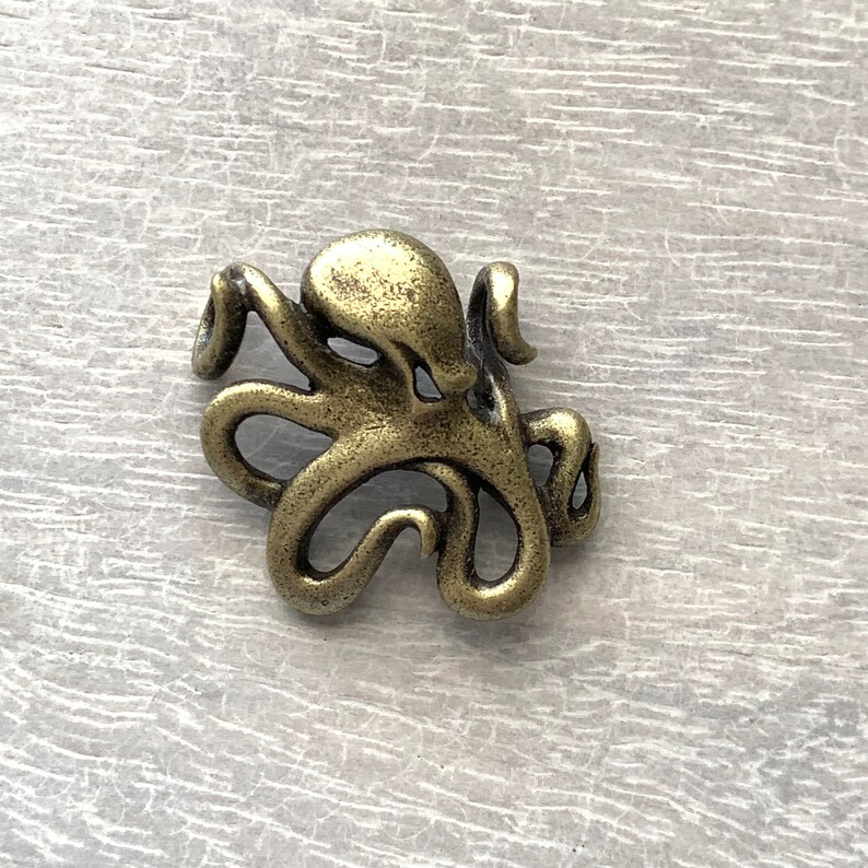Octopus Pendant Octopus Necklace Mens Octopus Necklace Husband Gift Unisex Octopus Jewelry Sailor Mens Pendant With Chain