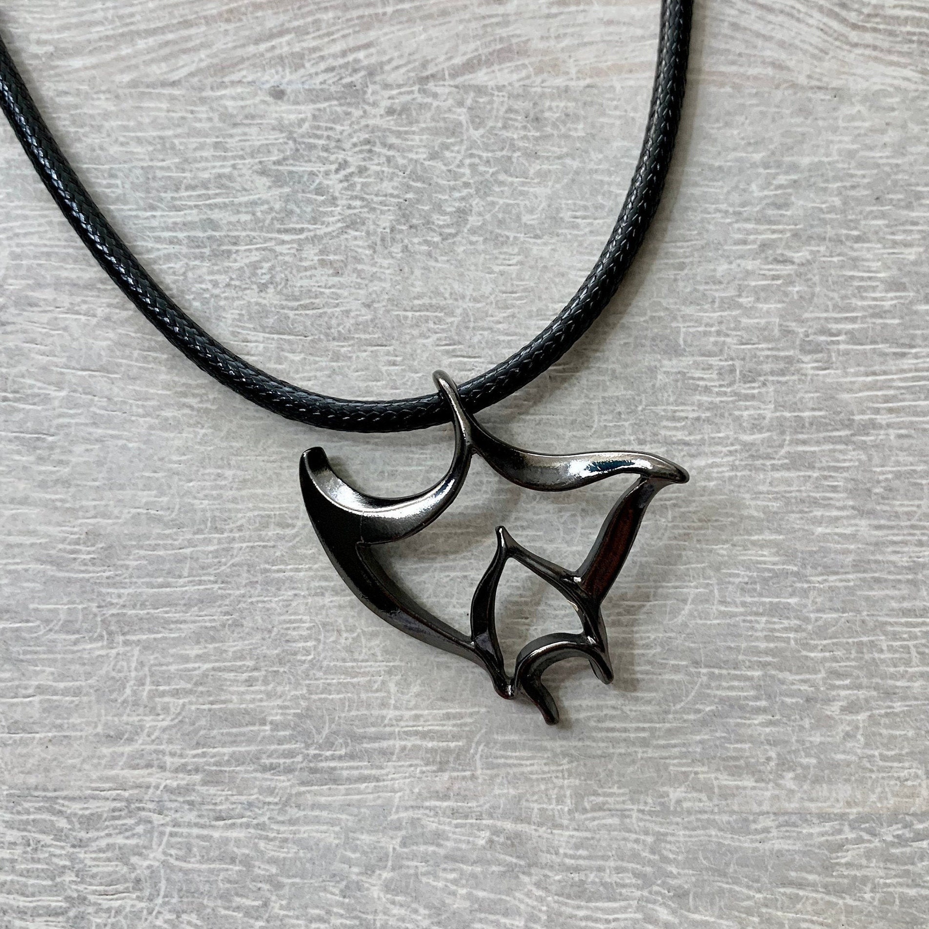 Manta Ray Jewelry With Hematite Finish 