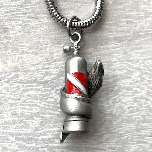Moray Eel & Scuba Tank With Dive Flag Necklace or Pendant Only Etsy