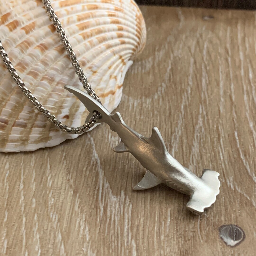 Hammerhead Shark, Hammerhead Shark Jewelry Gifts, Sea Life Dive for Men