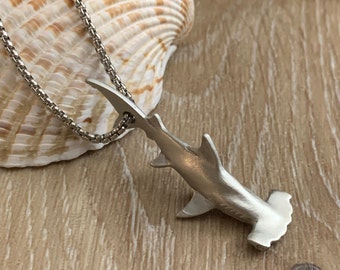 Hammerhead Shark, Hammerhead Shark Jewelry, Shark Gifts, Dive Jewelry, Mens Jewelry, Hammerhead Gifts, Shark Jewelry, Ocean Jewelry Gift