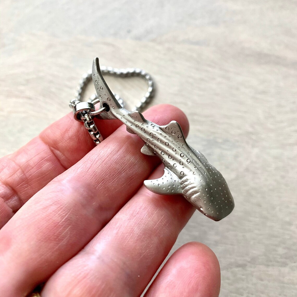 Whale Shark Necklace Whale Shark Pendant Only Custom Etsy