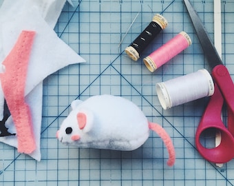 Lucky Rat Sewing Kawaii Plush Pattern PDF -  Lunar New Year Crafts DIY