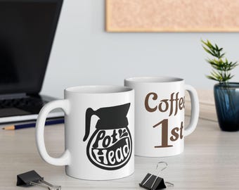 Coffee Therapist Mug | Ceramic Coffee Mug, 11oz or 15oz
