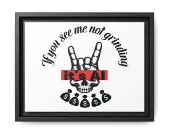 Matte Canvas, Framed (Multi-color)